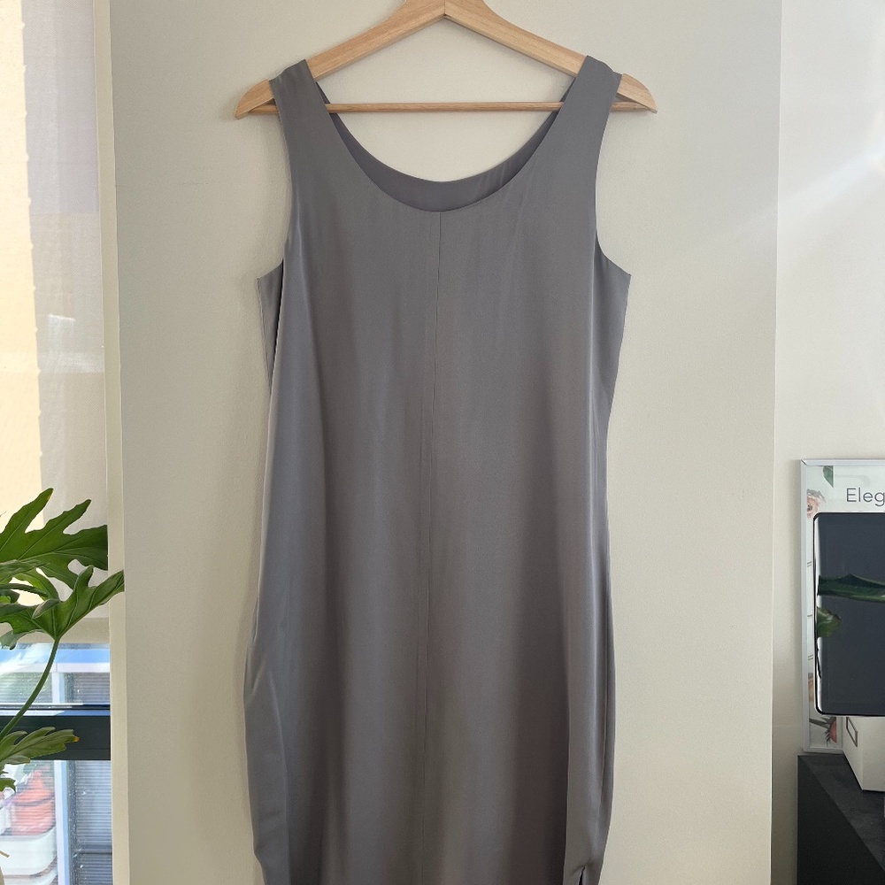 Theory Silk Slip Dress